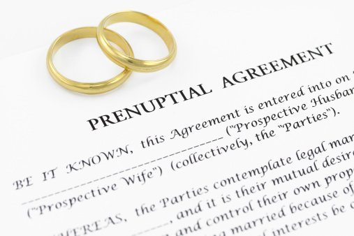 prenuptial agreement clauses